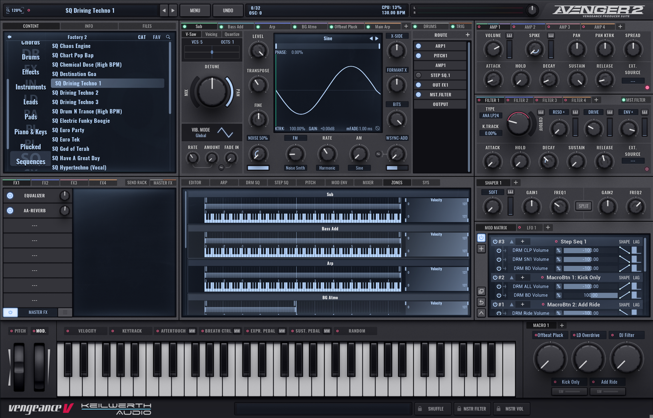 VPS Avenger 2 UI